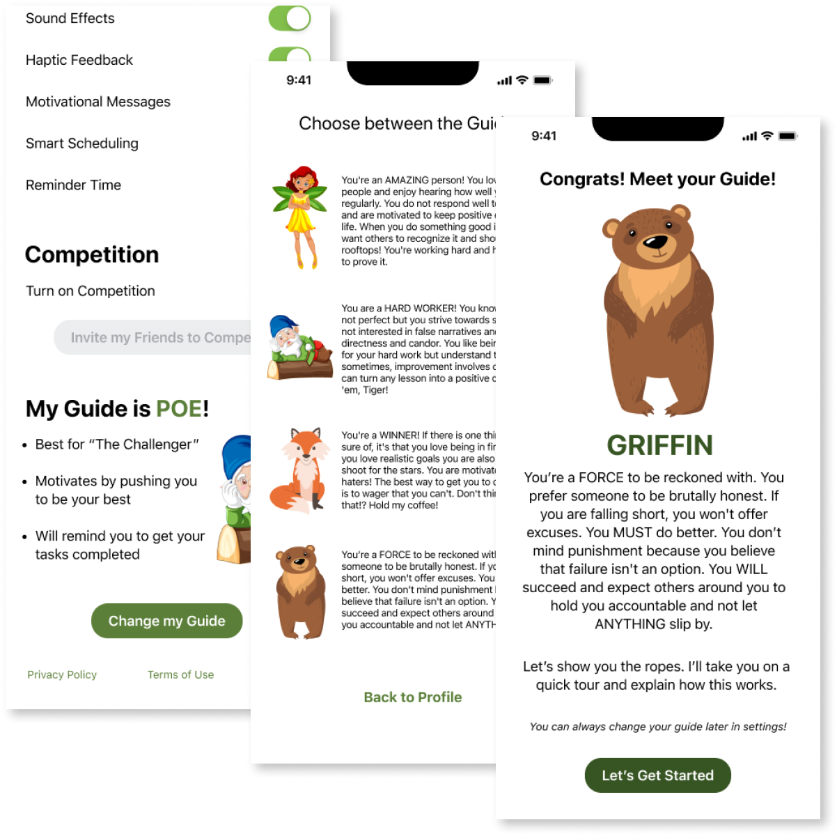 examples from change my guide